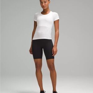 Lululemon Wunder Train HR Black 8” Bike Shorts Size 2
